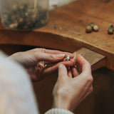 Small Acorn Capsule Memory Bangle