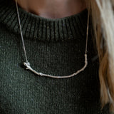 Oak Twig Necklace