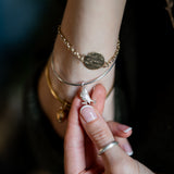 Robin charm Bangle