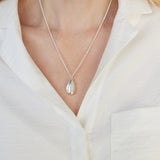 Sunflower Seed Cremation Ashes Pendant