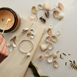 Small Acorn Capsule Memory Bangle