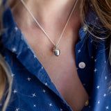 Solid Silver Acorn Pendant