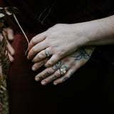 Signet Wedding Ring - personalised with your nature