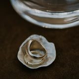 Signet Wedding Ring - personalised with your nature