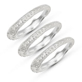 Ivy Twig Stacking Rings