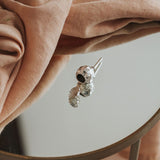 Silver Poppy stem urn style capsule