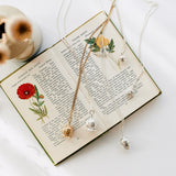 Silver Small Poppy Seed Memory Pendant