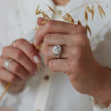 Forget Me Knot Ashes Ring