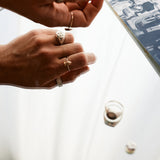 Forget Me Knot Ashes Ring
