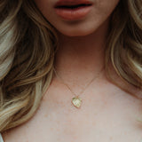 9ct Gold Ivy Leaf Pendant