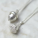 Silver Small Poppy Seed Memory Pendant