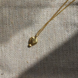 18ct Yellow Gold Plated Organic Nugget Necklace