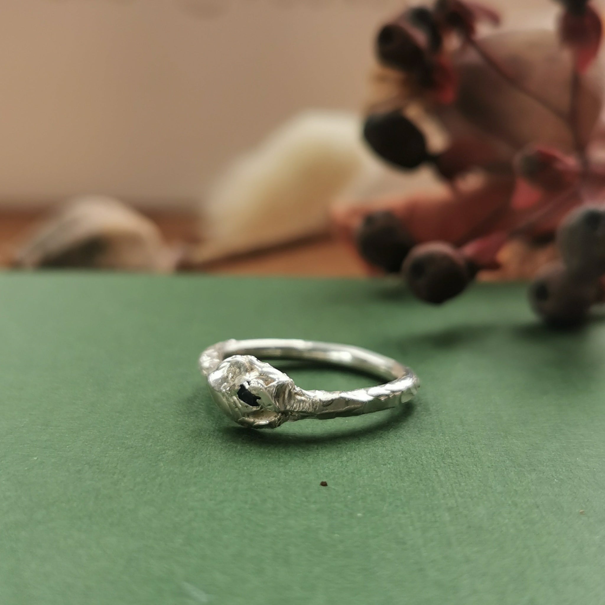 Hidden Sapphire Ring
