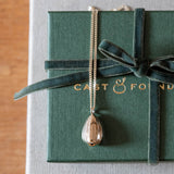 Sunflower Seed Cremation Ashes Pendant 9 ct Gold