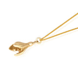 9ct Gold Snowdrop Pendant