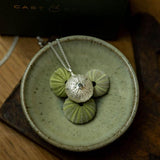 Sea Urchin Shell Memory Pendant or Urn.