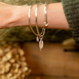 Heavy Catkin Bangle