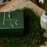 Snowdrop Pendant and Earring Set