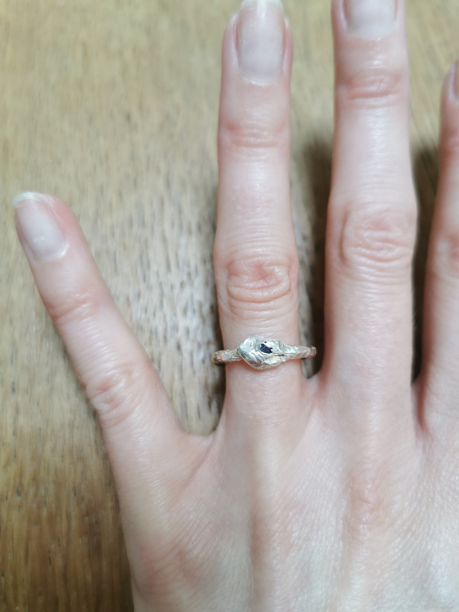 Hidden Sapphire Ring