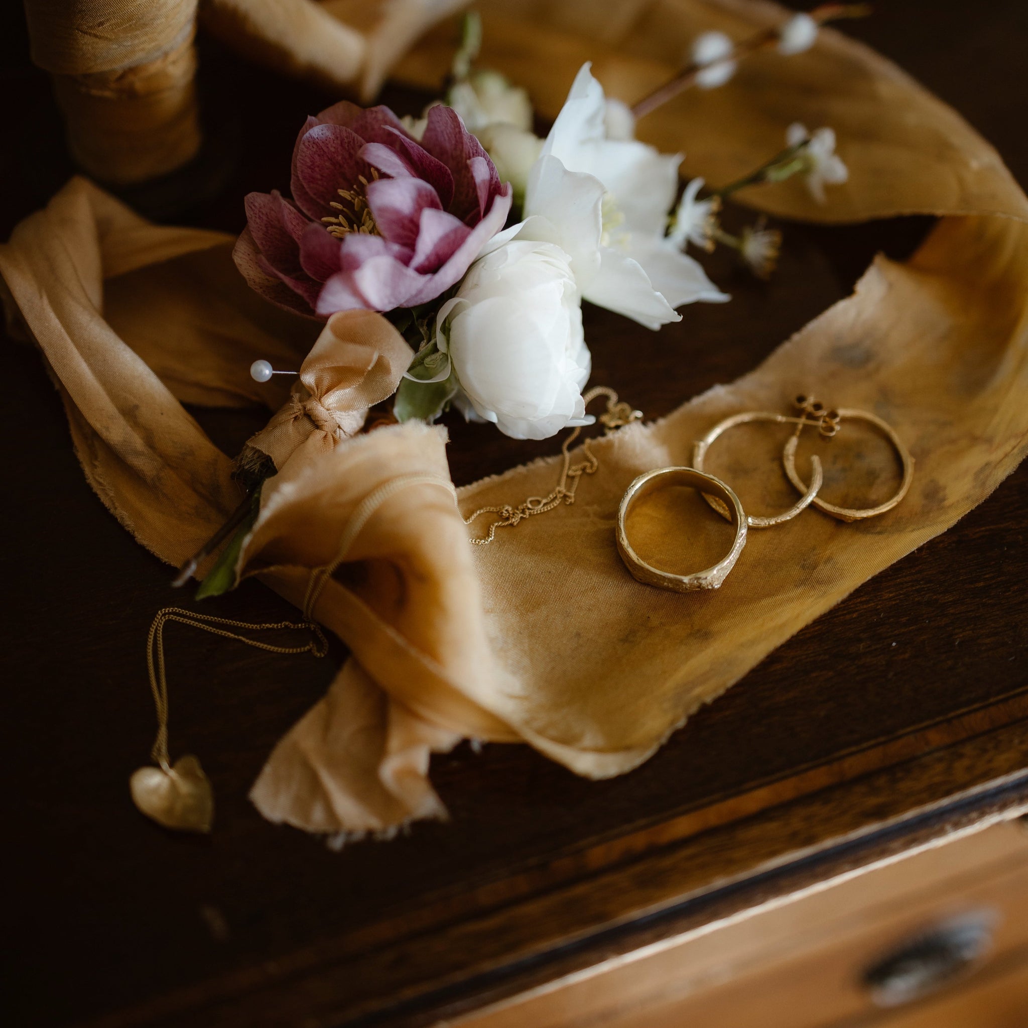 Bark Wedding Band