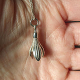 Silver Snowdrop Pendant