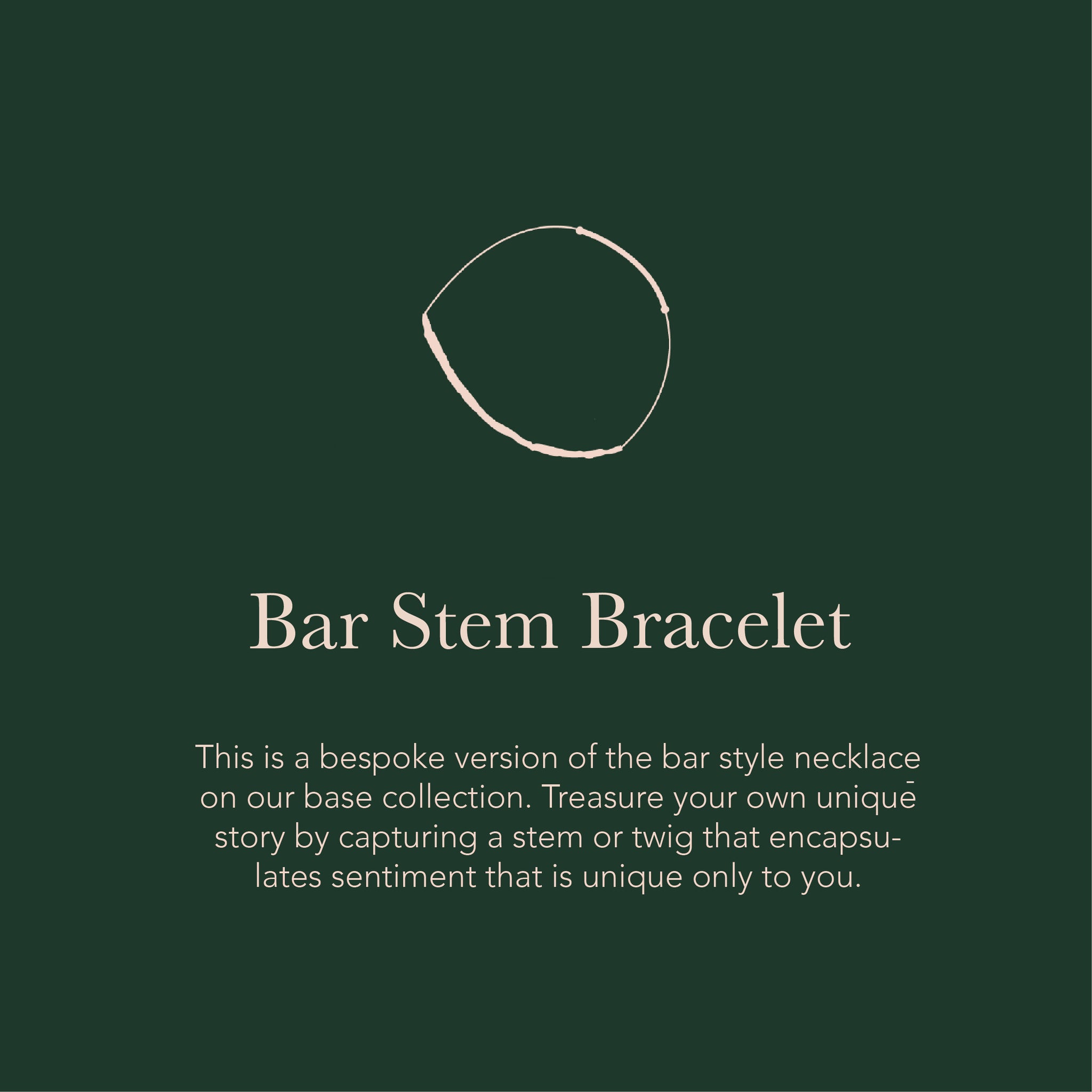 Bar Stem Bracelet - Create