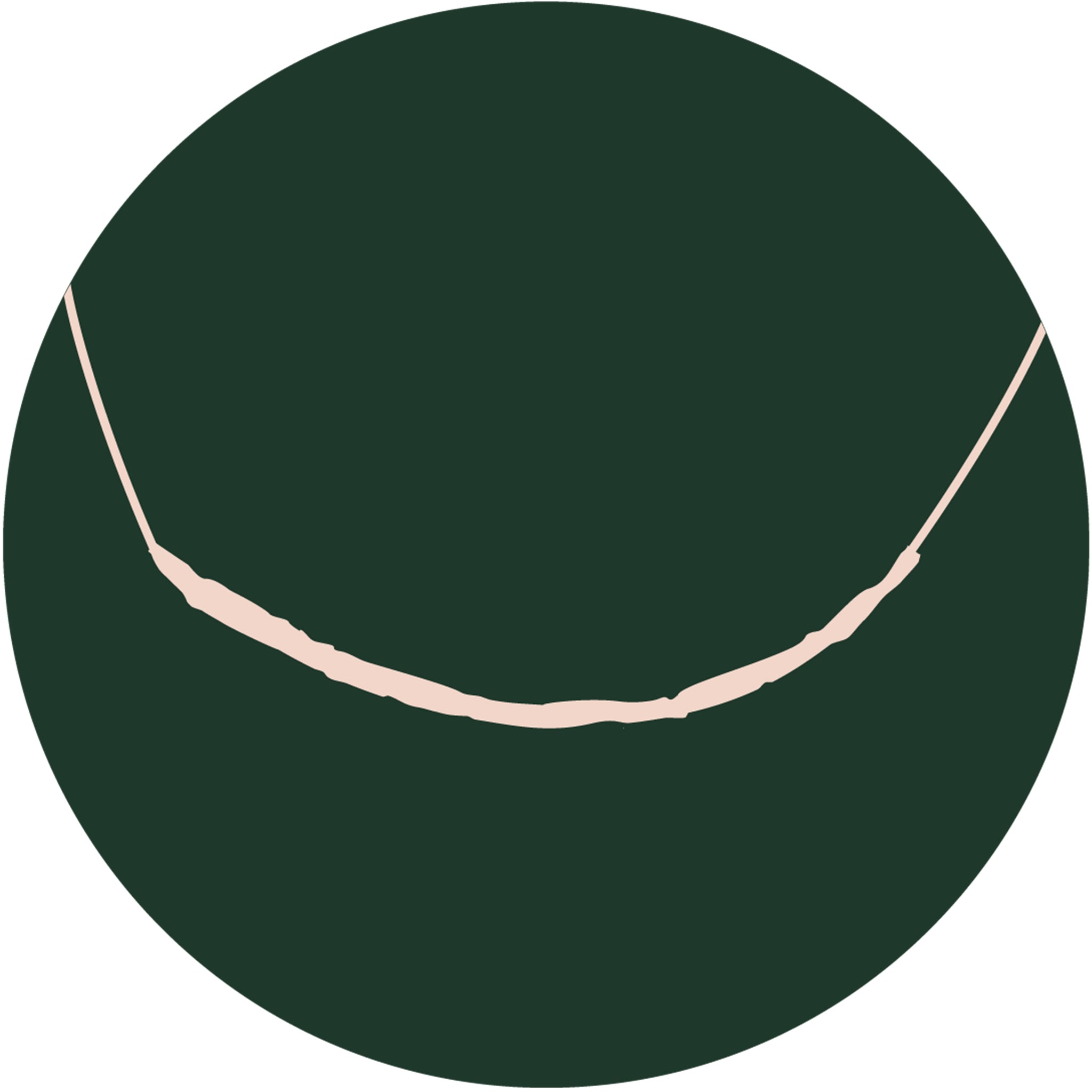 illustration of plain bar style on green circle background 