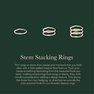 Stem Stacking Ring - Small  - Create